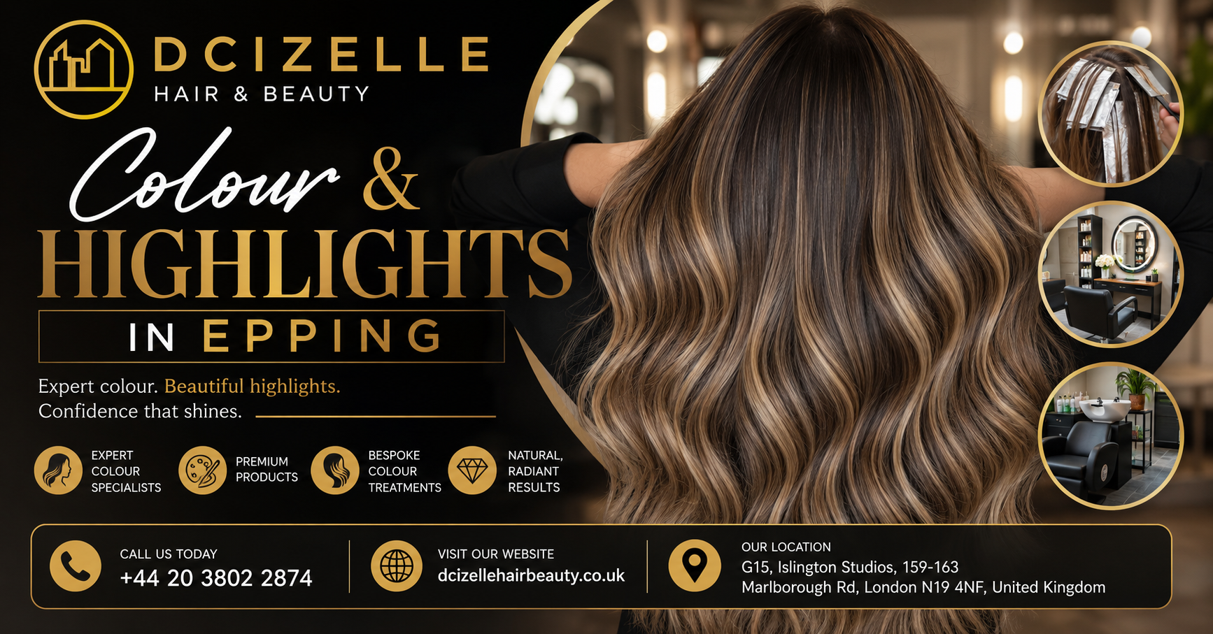 colour and highlights In Epping
